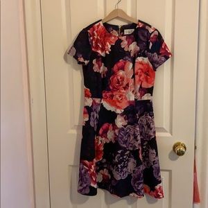 Floral formal dress